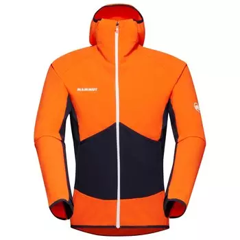 Флисовая жилетка Mammut Eiger Speed ML Hybrid Hooded, цвет Arumita/Night