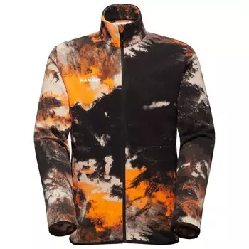 Флисовая жилетка Mammut Innominata Light Midlayer Sender, цвет Black/Tangerine