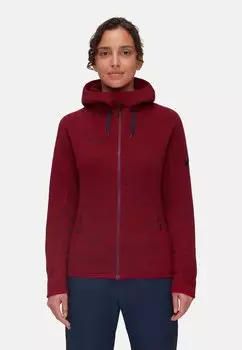 Флисовая жилетка Mammut, красный