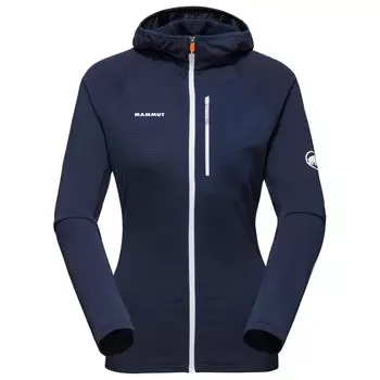 Флисовая жилетка Mammut Women's Aenergy Light Midlayer Hooded, цвет Marine