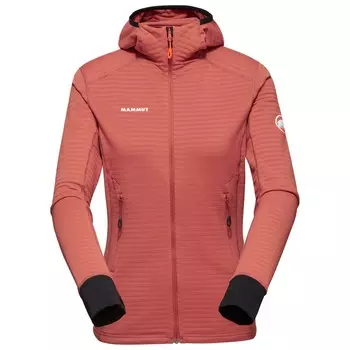Флисовая жилетка Mammut Women's Taiss Light Midlayer Hooded, цвет Brick/Black
