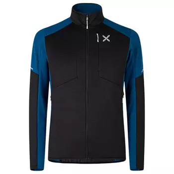Флисовая жилетка Montura Rock Alp Maglia, цвет Nero/Deep Blue
