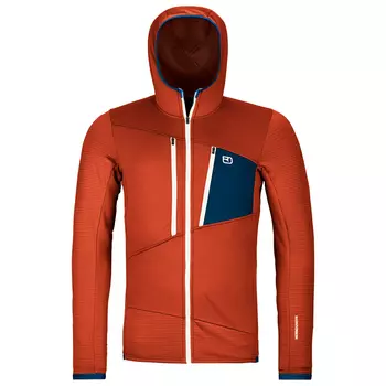 Флисовая жилетка Ortovox Fleece Grid Hoody, цвет Clay Orange