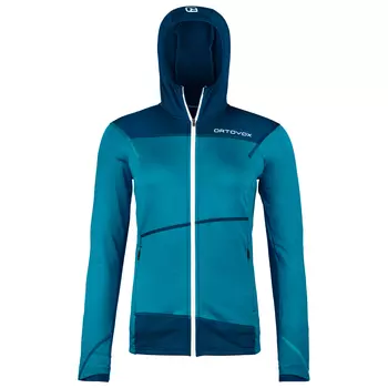 Флисовая жилетка Ortovox Women's Fleece Light Hoody, цвет Mountain Blue