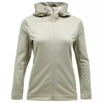 Флисовая жилетка Peak Performance Women's Rider Tech Zip Hood, цвет Limit Green
