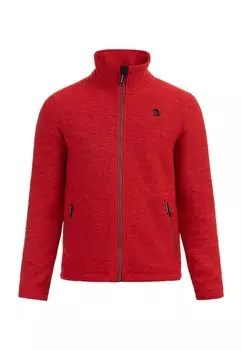 Флисовая жилетка Schmuddelwedda, крапчатый красный