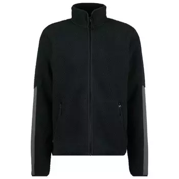 Флисовая жилетка Stoic NorrvikSt Pile Fleece, цвет Black/Dark Smoke