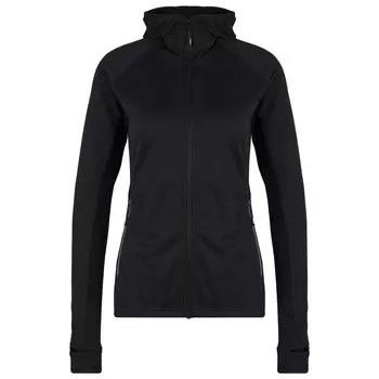 Флисовая жилетка Stoic Women's PaukiSt Waffle Fleece Hoody, черный