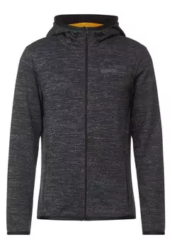 Флисовая жилетка Street One MEN, пестрый серый