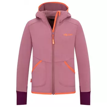Флисовая жилетка Trollkids Girl's Saltfjord, цвет Orchid/Peach