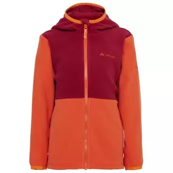 Флисовая жилетка Vaude Kid's Pulex Hooded II, цвет Hot Chili