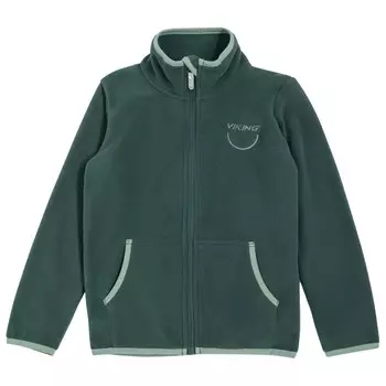 Флисовая жилетка Viking Kid's Play Recycled Fleece, цвет Dark Green