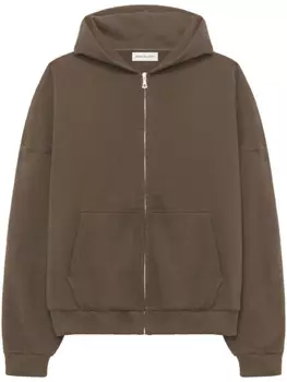 Флисовое худи Vintage John Elliott, зеленый