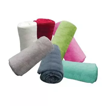 Флисовое одеяло из микрофибры Rally Fashion Basic Boston бирюзовый 150х200 см