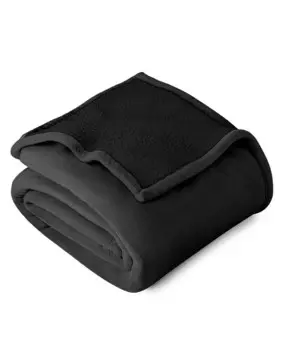 Флисовое одеяло из шерпы Bare Home, черный