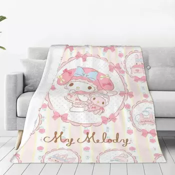Флисовое одеяло My Melody, розовый