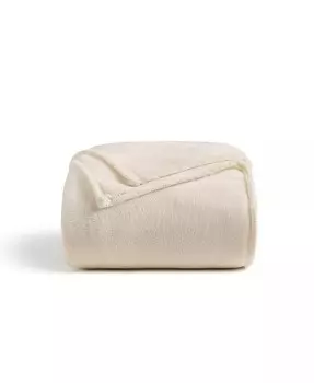 Флисовое одеяло на каждый день серии 1500 — все необходимое для спальни — всесезонное Cosy House Collection, бежевый