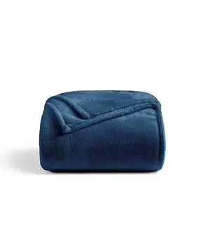 Флисовое одеяло на каждый день серии 1500 — все необходимое для спальни — всесезонное Cosy House Collection, синий