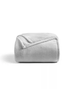 Флисовое одеяло на каждый день серии 1500 — все необходимое для спальни — всесезонное Cosy House Collection, серебро