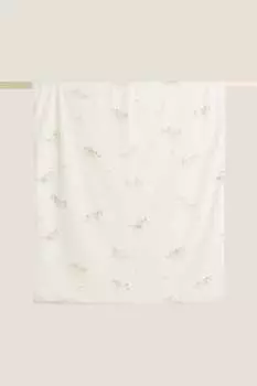 Флисовое одеяло с принтом единорога Zara, многоцветный