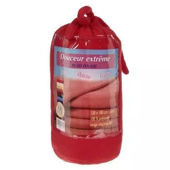 Флисовое одеяло со шнурком / размер: ок. 180x110см / цвет: зеленый. BigBuy Home