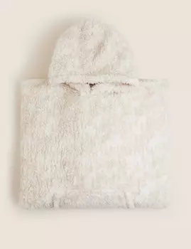 Флисовое одеяло Teddy с капюшоном The Marks & Spencer Snuggle