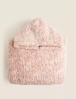 Флисовое одеяло Teddy с капюшоном The Marks & Spencer Snuggle