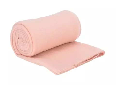 Флисовое одеяло - темно-синий - 125x150 см - Atmosphera crateur d'interieur Koopman, розовый
