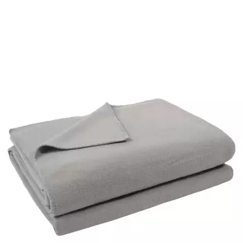 Флисовое одеяло Zoeppritz, 160x200 см, светло-серый