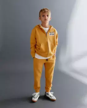 Флисовые брюки для мальчиков Kids El Corte Ingls, желтый