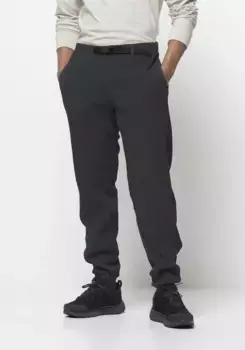 Флисовые брюки Jack Wolfskin "OSLOER PANTS M", цвет Phantom