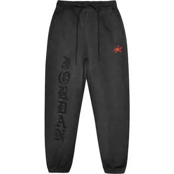 Флисовые брюки Jordan X Awake, черный