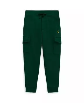 Флисовые брюки-карго для мальчиков Big Boys Polo Ralph Lauren, зеленый