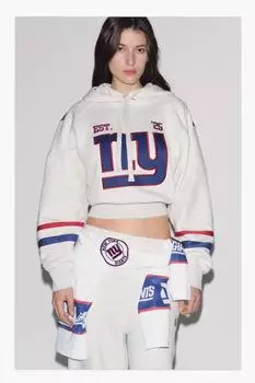 Флисовые брюки nfl giants ZARA, серый марл