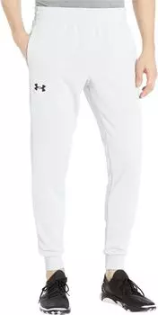 Флисовые джоггеры Armor Under Armour, цвет Halo Gray/Black