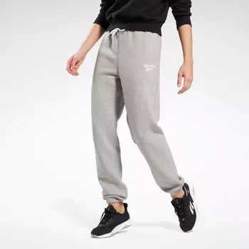 Флисовые джоггеры Identity Reebok, серый