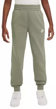 Флисовые джоггеры Nike All Kids Fit Sportswear Club, цвет Oil Green