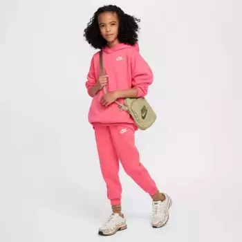 Флисовые джоггеры Nike All Kids Fit Sportswear Club, цвет Aster Pink/White