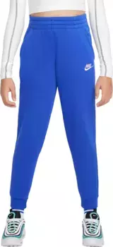 Флисовые джоггеры Nike All Kids Fit Sportswear Club, цвет Game Royal/White