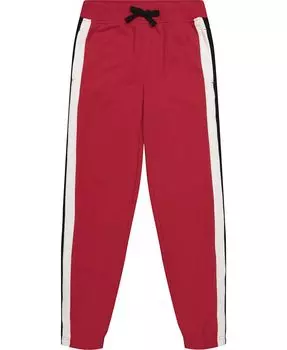 Флисовые джоггеры с полосками по бокам для больших мальчиков Nautica, красный