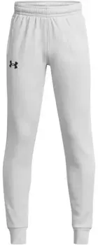 Флисовые джоггеры UA Armor для мальчиков Under Armour, цвет Halo Gray/Black
