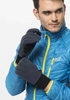 Флисовые перчатки Jack Wolfskin "VERTIGO GLOVE", синий