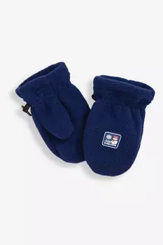 Флисовые перчатки с большим пальцем Jojo Maman Bb, синий