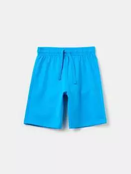 Флисовые шорты-бермуды с кулиской Ovs, цвет light blue