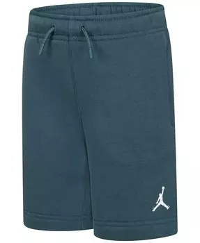 Флисовые шорты Big Boys Brooklyn Essentials Jordan, зеленый