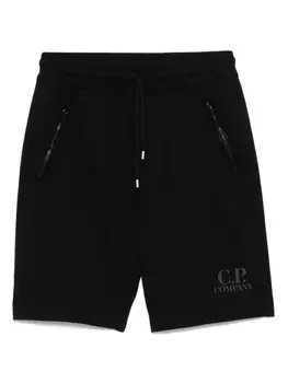 Флисовые шорты C.P. Company, черный