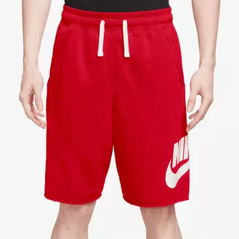 Флисовые шорты для выпускников Club Nike, красный
