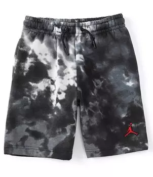Флисовые шорты Jordan Big Boys 8-20 дымчатого цвета, черный