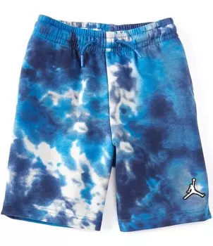 Флисовые шорты Jordan Big Boys 8-20 дымчатого цвета, синий