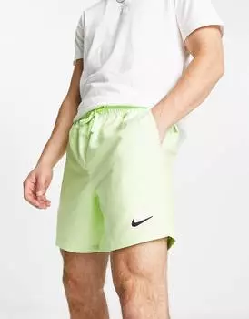 Флисовые шорты Nike Club цвета «жидкий лайм»